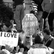 Houston Tea Party - Downtown, Jones Plaza - April 15, 2009... Click to enlarge