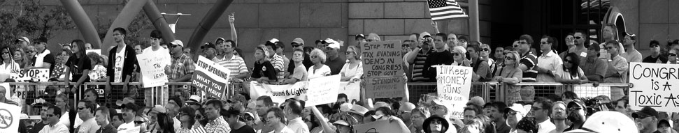 Houston Tea Party - Downtown, Jones Plaza - April 15, 2009